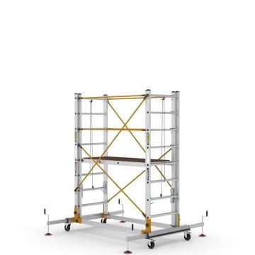 Çağsan Telesafe İki Parçalı Alüminyum İskele 2x8 Basamaklı - S004_XL_FP