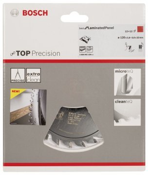 Bosch Daire Testere Bıçağı Best For LaminatedPanel 120x22 mm 12+12 Diş - 2608642130