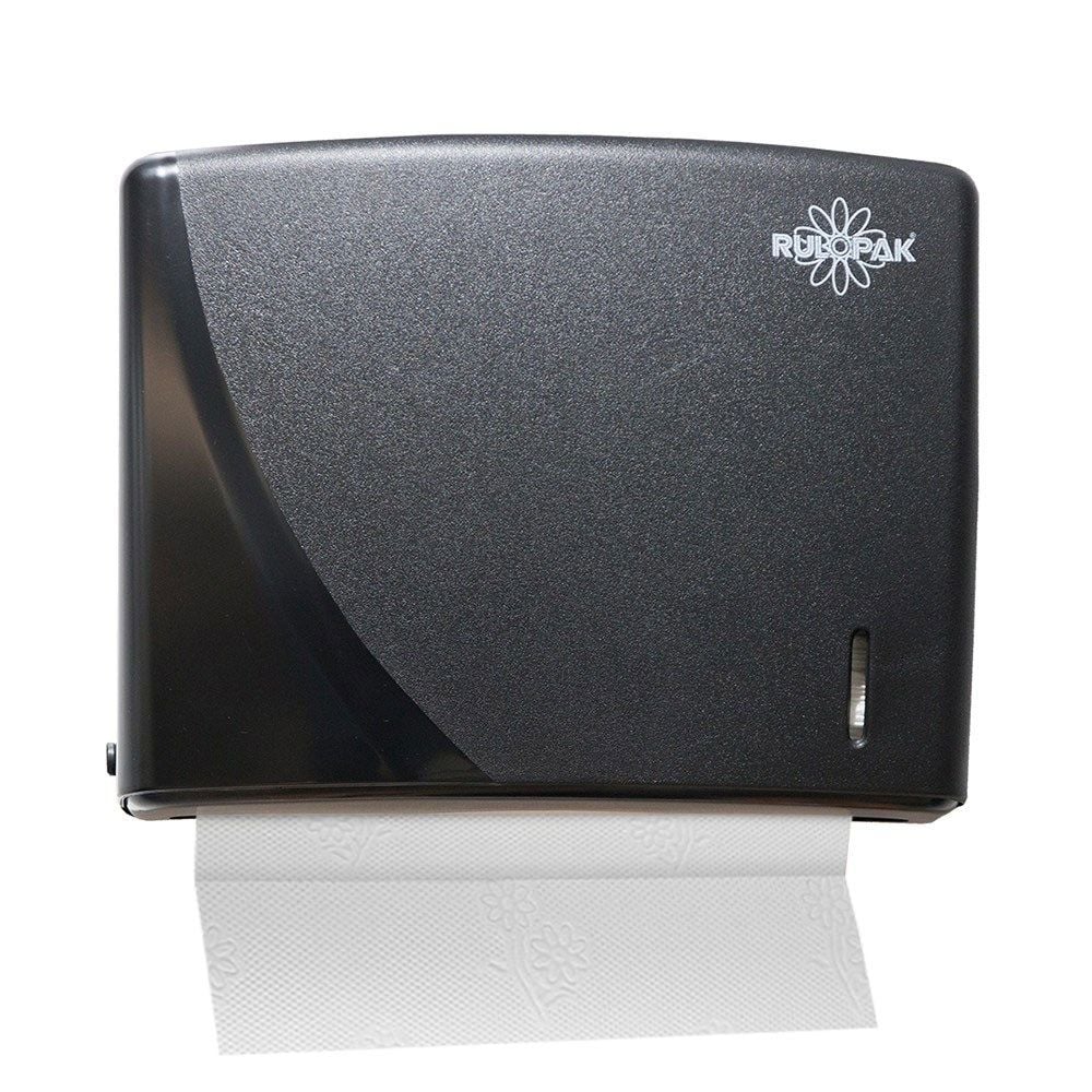Rulopak Modern Z Katlama Kağıt Havlu Dispenseri 200 Lü Siyah