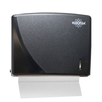 Rulopak Modern Z Katlama Kağıt Havlu Dispenseri 200 Lü Siyah