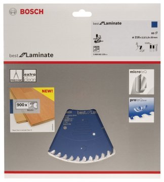 Bosch Daire Testere Bıçağı Best for Laminate 216x30 mm 60 Diş - 2608642133