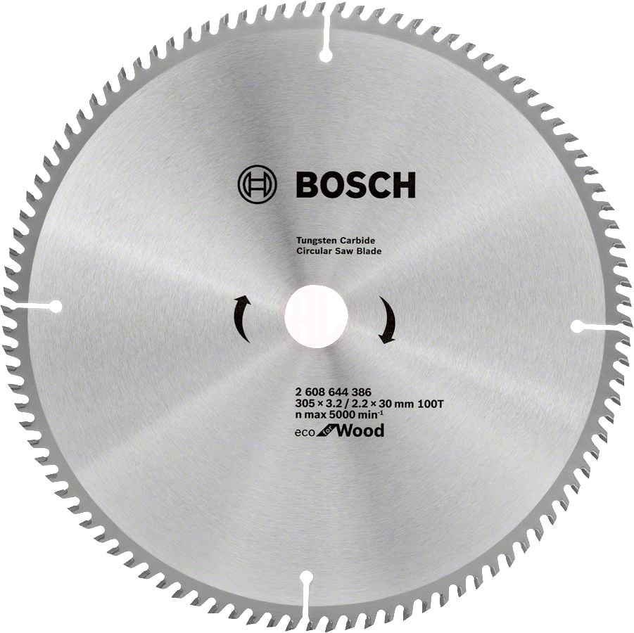 Bosch Daire Testere Bıçağı Eco For Wood 305x30 mm 100 Diş - 2608644386