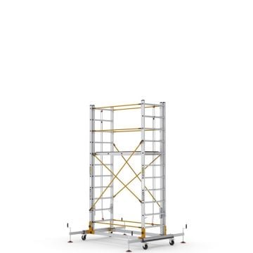 Çağsan Telesafe İki Parçalı Alüminyum İskele 2x11 Basamaklı - S006_XL_FP