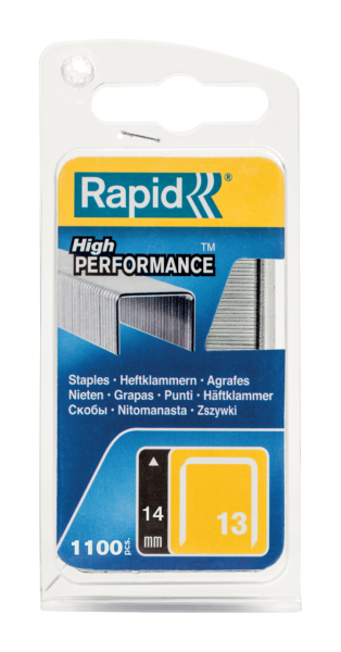 Rapid Zımba Teli 13 Serisi 14 mm Galvaniz Kaplı (1 Pkt/1100 Adet) - 40109522