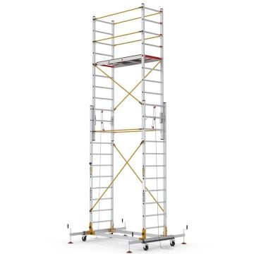 Çağsan Telesafe İki Parçalı Alüminyum İskele 2x13 Basamaklı - S007_XL_FP