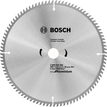 Bosch Daire Testere Bıçağı Eco For Aluminium 305x30 mm 96 Diş - 2608644396