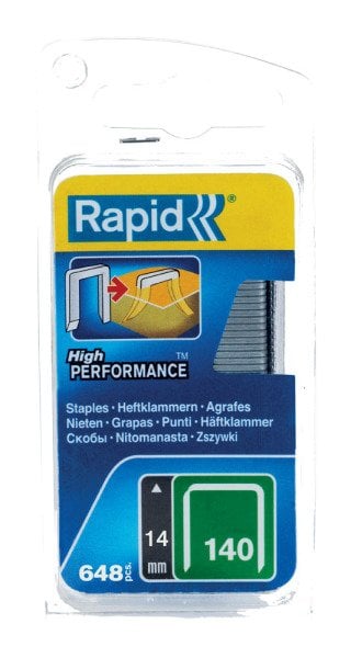 Rapid Zımba Teli 140 Serisi 14 mm Galvaniz Kaplı Farklı Nokta (1 Pkt/648 Adet) - 40109576