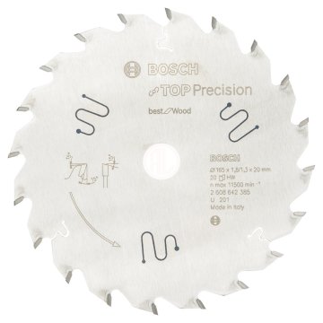 Bosch Daire Testere Bıçağı Best For Wood 165x20 mm 20 Diş - 2608642385