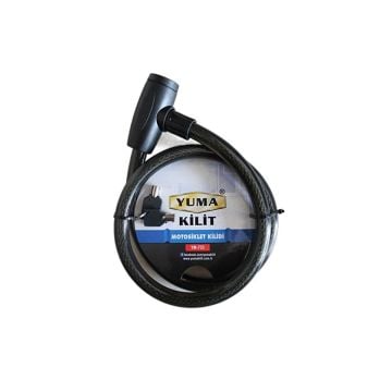 Yuma Kilit Motosiklet Kilidi 20 Mm 120 Cm