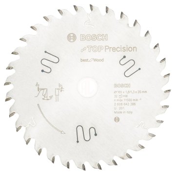Bosch Daire Testere Bıçağı Best For Wood 165x20 mm 32 Diş - 2608642386