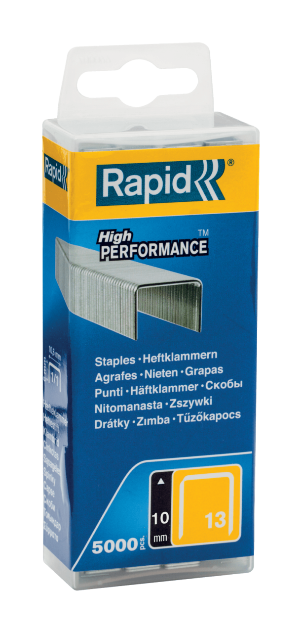 Rapid 13/10 Galvaniz Kaplı Zımba Teli 5000 Adet 5M PP - 40303081