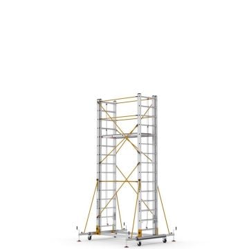 Çağsan Telesafe İki Parçalı Alüminyum İskele 2x15 Basamaklı - S008_XL_FP
