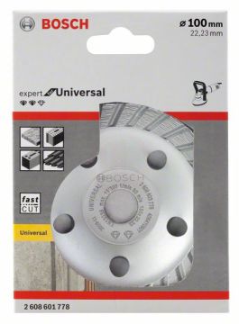 Bosch Elmas Çanak Disk Expert For Universal 100 mm (Indigo) - 2608601778