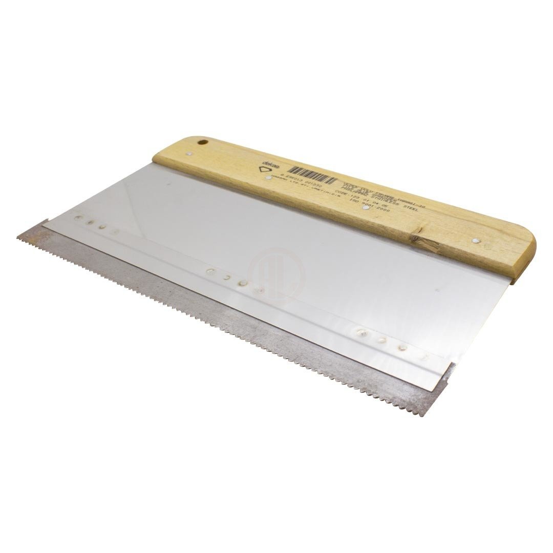 Dekor Hassan Fayans Tarağı Yedek Uçlu Paslanmaz Çelik 30 Cm