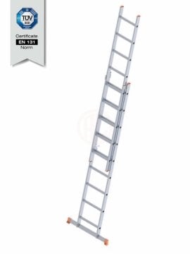 Saraylı Endüstriyel Merdiven Sürgülü 2x9 Basamaklı 494 Cm