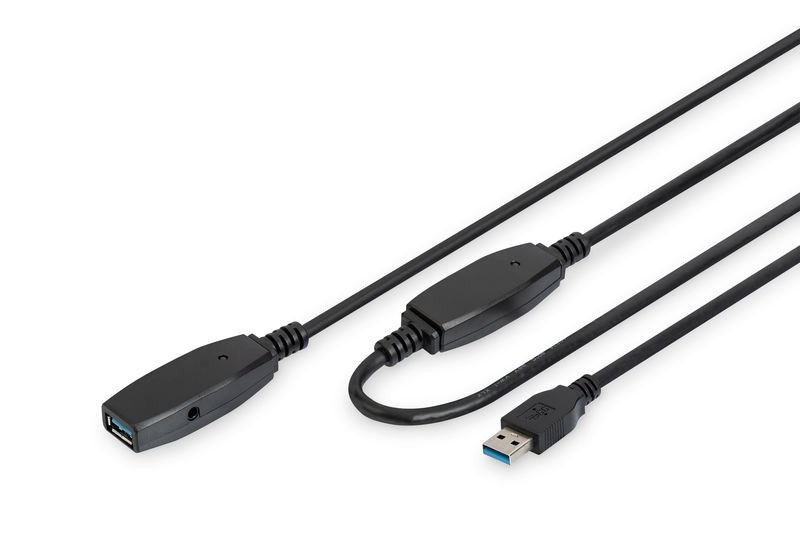 Assmann Usb 3.0 Repeater / Uzatma Kablosu, 20 Mt