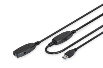 Assmann Usb 3.0 Repeater / Uzatma Kablosu, 20 Mt