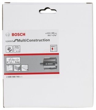 Bosch Speed For MultiConstruction Delik Açma Testeresi 121 mm - 2608580765
