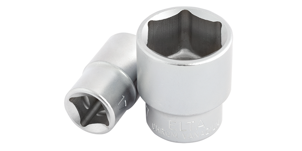 Elta Altı Köşe Lokma Anahtar 1/2 İnç 15 Mm