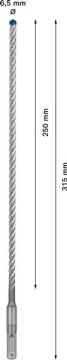 Bosch Kırıcı Delici Uç SDS-Plus-7X Expert 6,5x315 mm (1 Adet) - 2608900081