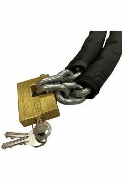 Yuma Kilit Motosiklet Kilidi Zincirli 10 Mm 150 Cm