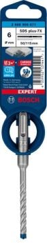 Bosch Kırıcı Delici Uç SDS-Plus-7X Expert 6x115 mm (1 Adet) - 2608900071
