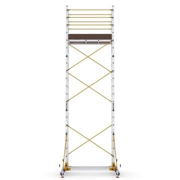 Çağsan Modüler Alüminyum İskele 3x7 Basamaklı - SM640