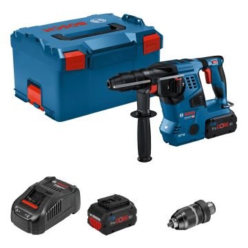 Bosch Akülü Kırıcı Delici Makine GBH 18V-28 CF (2 x 8,0 Ah Akü) - 0611921002