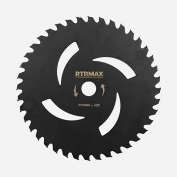 Rtrmax RTY125 Tırpan Testeresi Elmas 40 Diş 250Mm