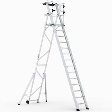 Çağsan Katlanır Platformlu Merdiven 13+1 Basamaklı - KPN13