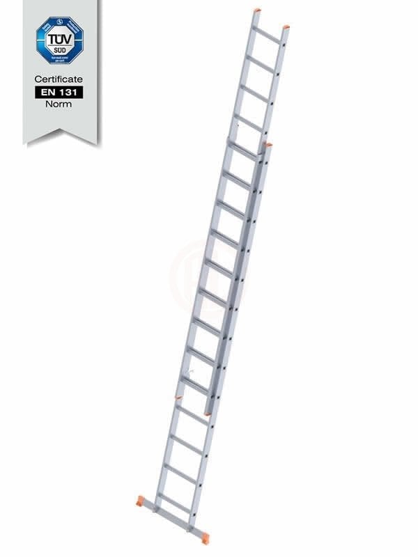 Saraylı Endüstriyel Merdiven Sürgülü 2x13 Basamaklı 710 Cm