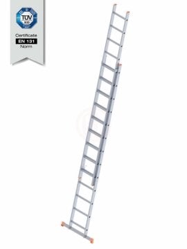 Saraylı Endüstriyel Merdiven Sürgülü 2x13 Basamaklı 710 Cm