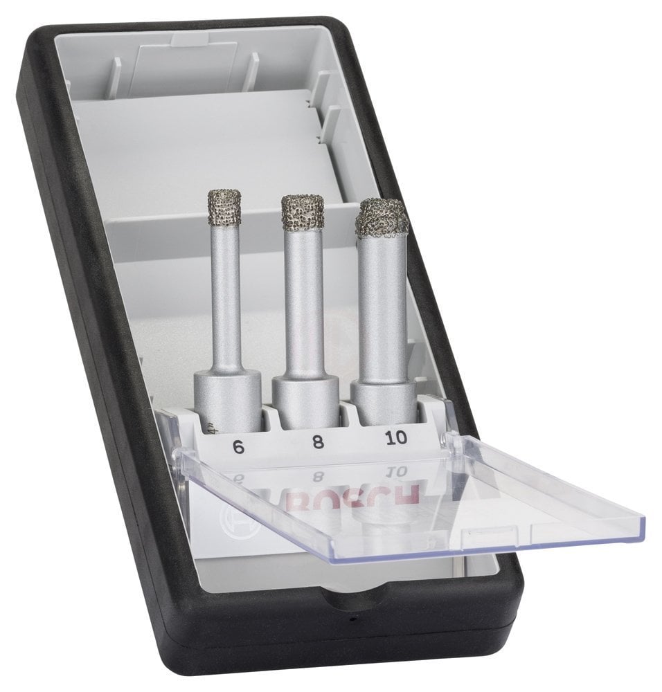 Bosch Kuru Elmas Delici Uç EasyDry Best For Ceramic Set (3 Parça 6-8-10 mm) - 2608587145