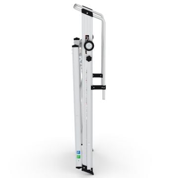 Çağsan Tekerlekli Profesyonel Alüminyum Katlanır Platformlu Merdiven 2+1 Basamaklı - VE2