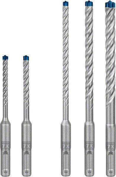 Bosch Kırıcı Delici Uç SDS-Plus-7X Expert Set (5 Parça) (5/6/6/8/10 mm) - 2608900197