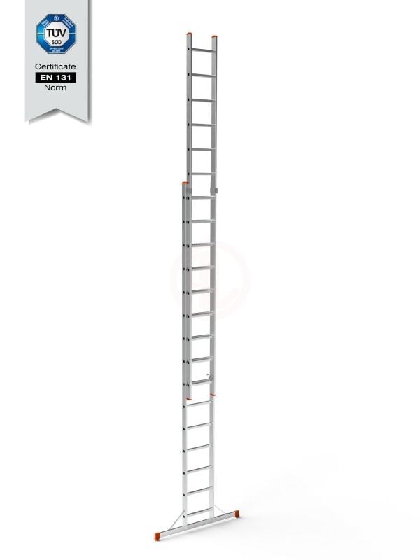 Saraylı Endüstriyel Merdiven Sürgülü 2x19 Basamaklı 1034 Cm