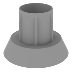 Yorum Plastik Saplama (Tie-Rot) İçin Huni Başlığı 22-25 Mm