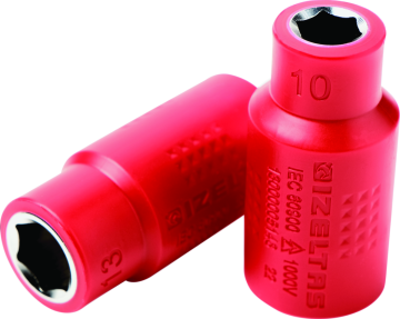 İzeltaş Altı Köşe Lokma Anahtar 1/2 İnç 1000V 16 mm