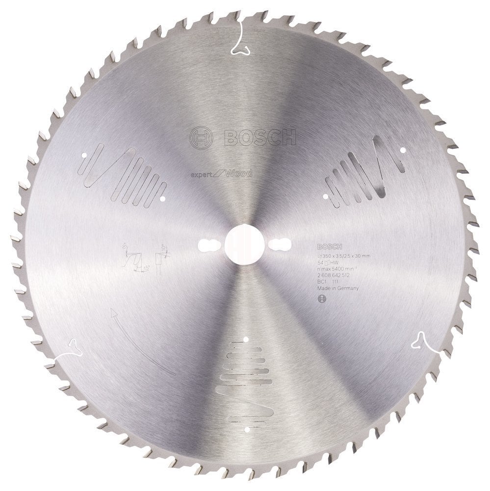 Bosch Daire Testere Bıçağı Expert For Wood 350x30 mm 54 Diş - 2608642512