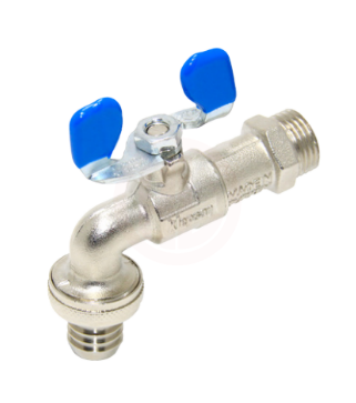 Klepsan Küresel Bahçe Musluğu Kelebek 3/4”