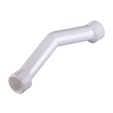 KAS PPRC Manşonlu Kavis Beyaz 32 mm