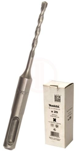Makita SDS Plus Delici Elmas Matkap Ucu D Serisi 6x160 mm (25 Adet) (D-01177-25)