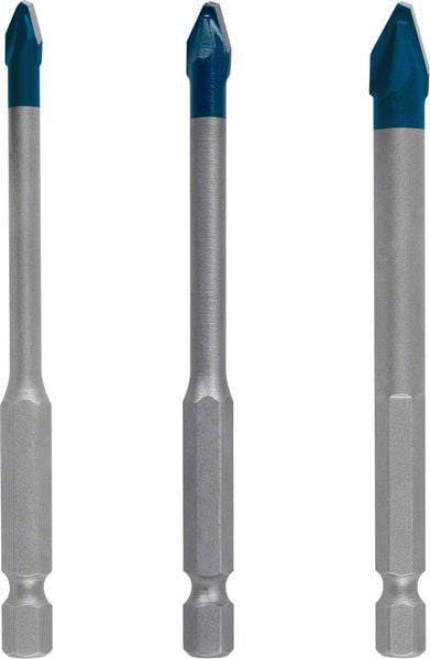 Bosch Seramik Matkap Ucu Expert HEX-9 HardCeramic Set (3 Parça) - 2608900595