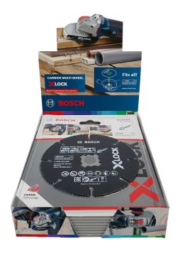Bosch X-Lock Çok Amaçlı Kesme Diski Carbide Multi Wheel 115x22,23 mm (10 Adet) - 2608619368