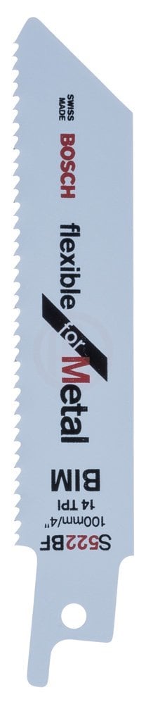 Bosch Panter Testere Bıçağı Flexible For Metal S 522 BF 100 mm (2 Adet) - 2608656269