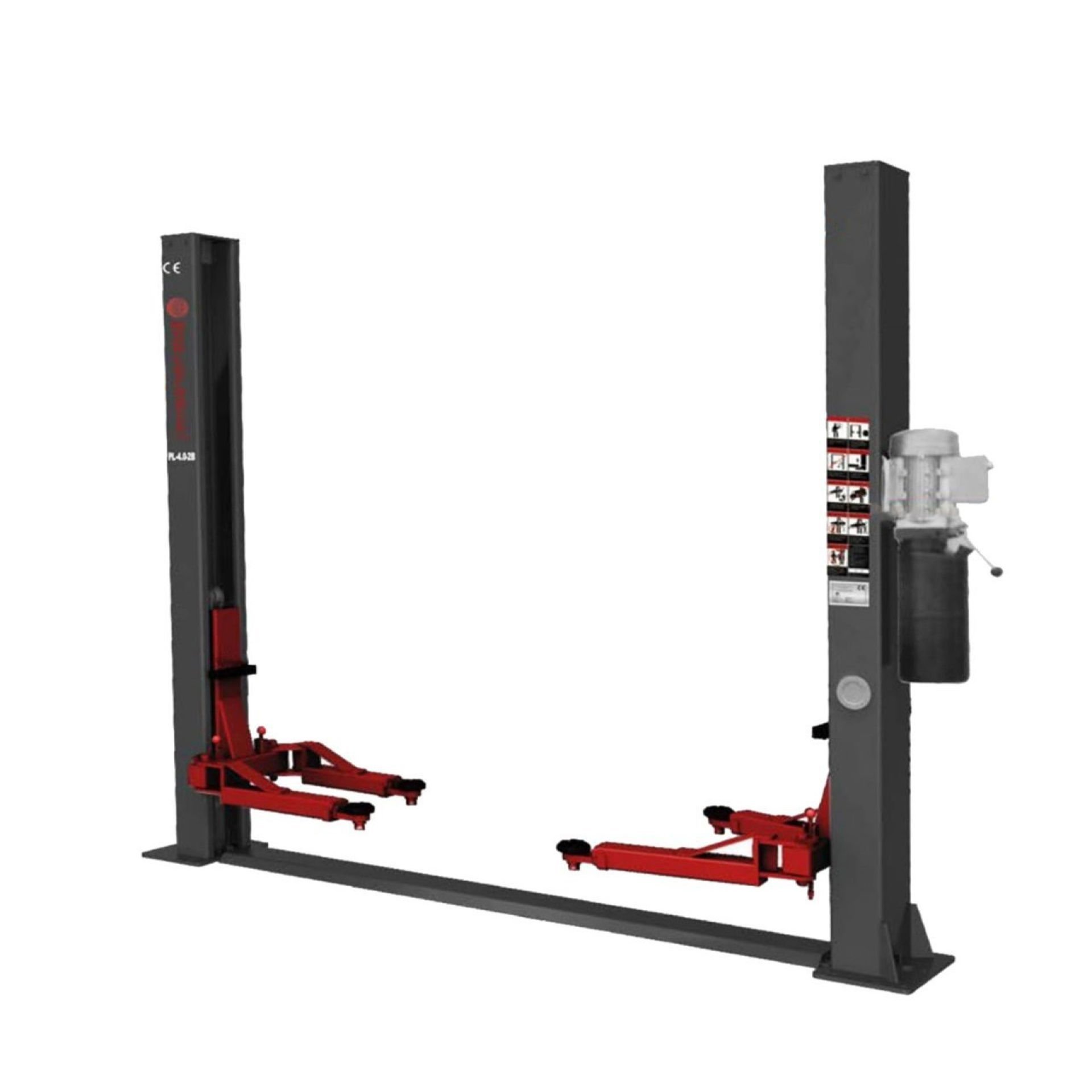 Worldforce Hidrolik Lift İki Sütunlu 4 Ton 380/220V Yarı Otomatik