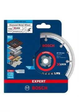 Bosch X-Lock Metal Kesme Diski Diamond Metal Wheel 115x22,23 mm - 2608900532