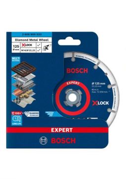 Bosch X-Lock Metal Kesme Diski Diamond Metal Wheel 125x22,23 mm - 2608900533