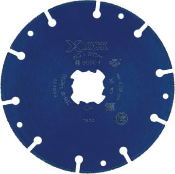Bosch X-Lock Metal Kesme Diski Diamond Metal Wheel 125x22,23 mm - 2608900533
