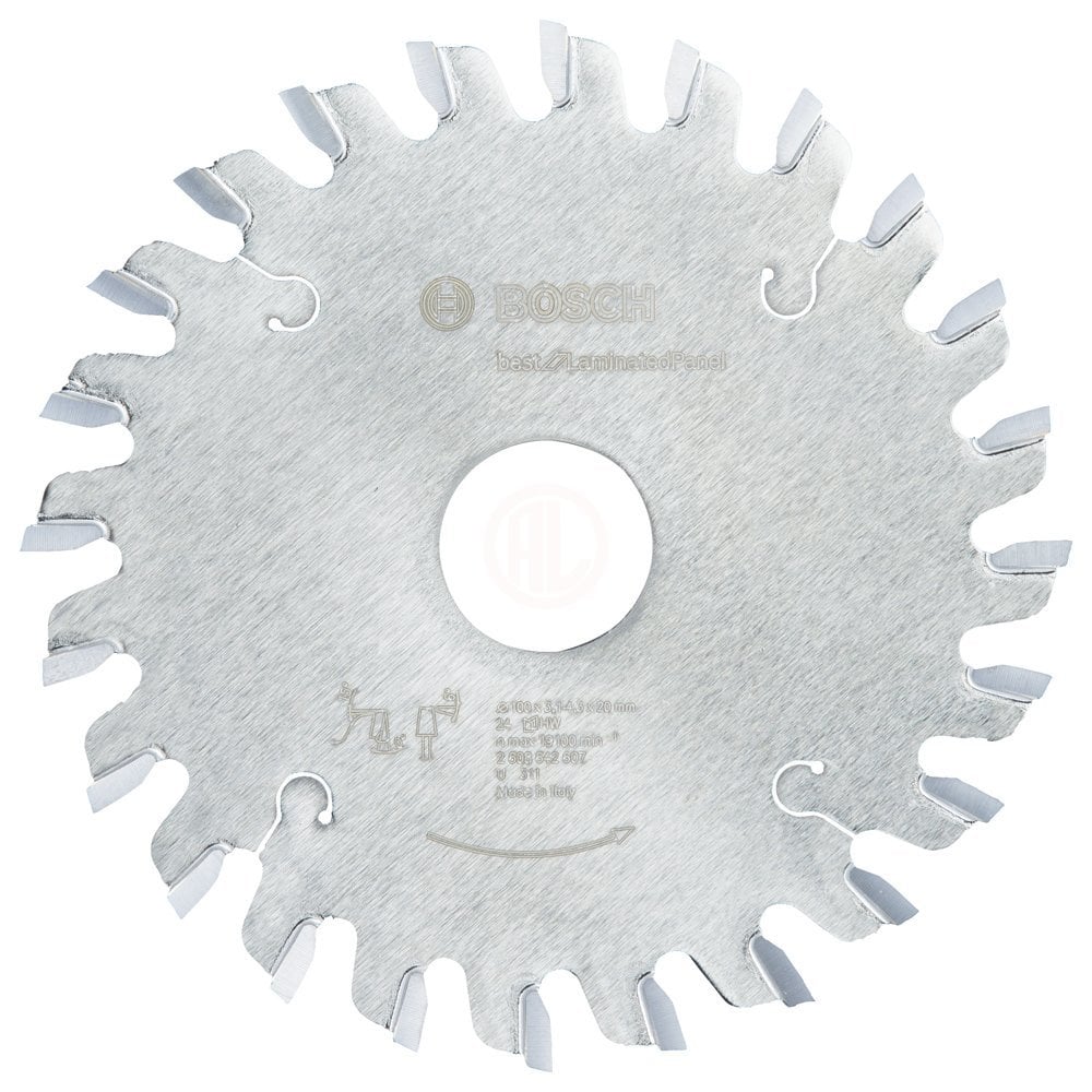Bosch Daire Testere Bıçağı Best For LaminatedPanel 100x20 mm 24 Diş - 2608642607